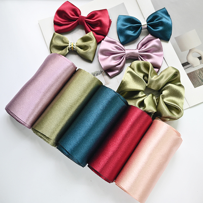 12CM闪光皱布艺带热切布条