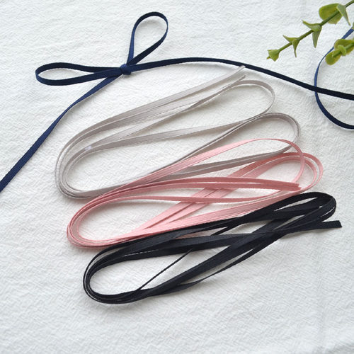 3mm哑光棉带丝带彩带头饰蝴蝶结