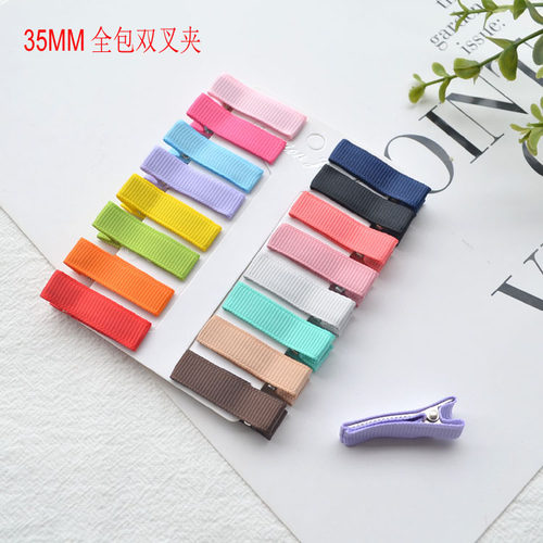 diy夹子手工头饰品罗纹带