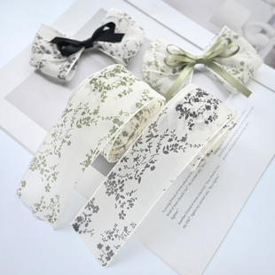 国风树枝薄纱布艺带 手工发饰头饰材料diy自制蝴蝶结发夹发绳辅料