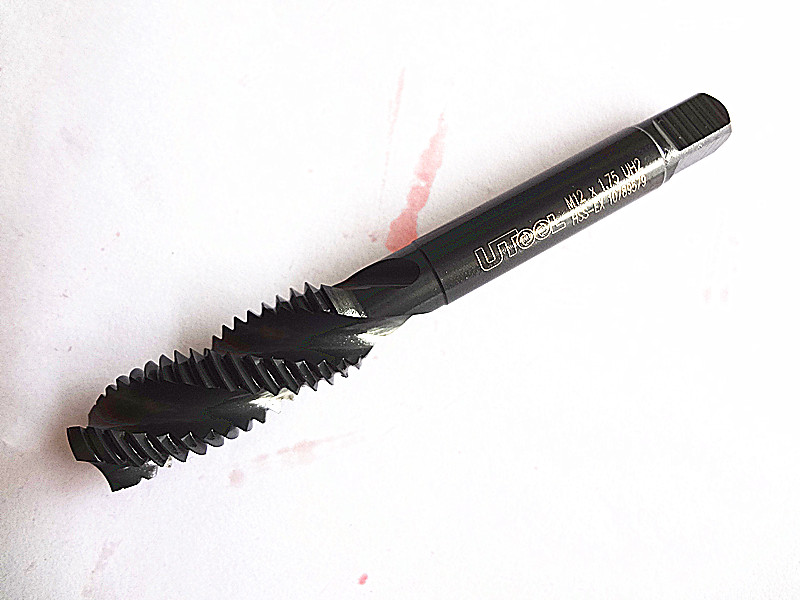 utool公制钢用螺旋丝锥丝攻M2-M36 机床车床铣床模具加工刀具