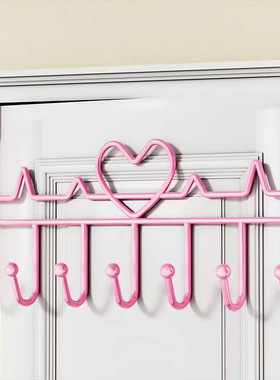 门后挂钩新款粉色免钉门上挂衣架门背式挂架无痕挂衣帽架工厂直销