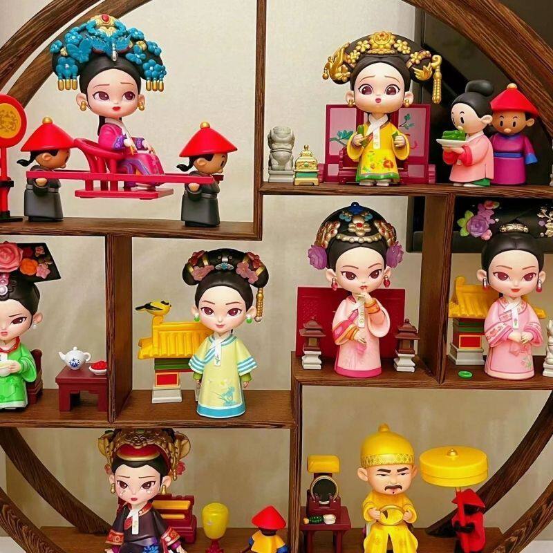 现货正版甄嬛传系列联名盲盒第一代信女同款周边礼物手办全套摆件