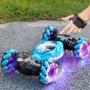 4WD RC Drift Car With Music Led Lights 2.4G Gesture Radio Re