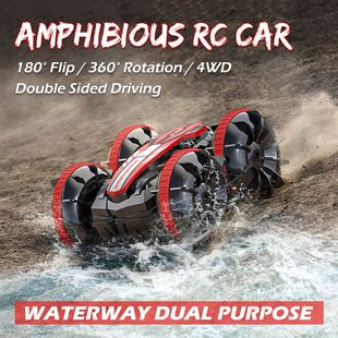 Remote Control Car 2.4G Rc Boat Waterproof Controlled Amphib