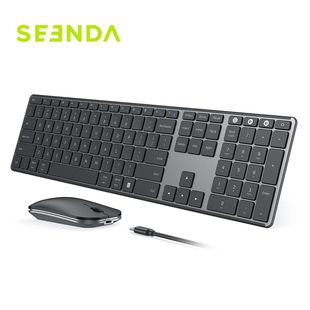 Seenda Wireless Bluetooth Keyboard and Mouse Combo Multi-Dev