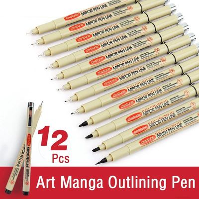 Art Manga Outlining Pen Pigment Liner Micron Pen Marker set