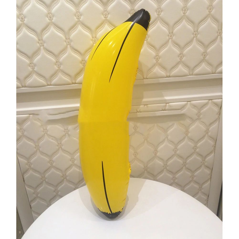Easy Inflated With Mouth Lovely Inflatable Banana PVC Blow U