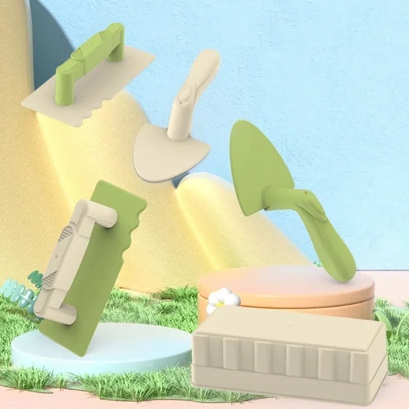 Children Beach Toys Set Shovel Digging Tools Castle Building