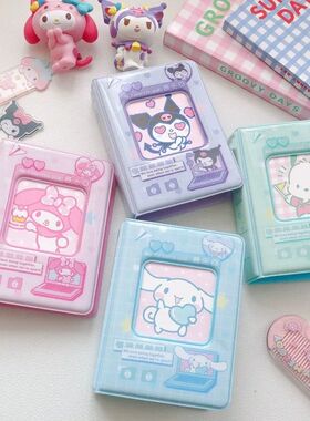Sanrio  Kitty Photo Album Book Kawaii 3-Inch Photo Storage A