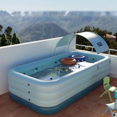 210CM /380CM Large Removable Pools 3 Layer Automatic Inflata