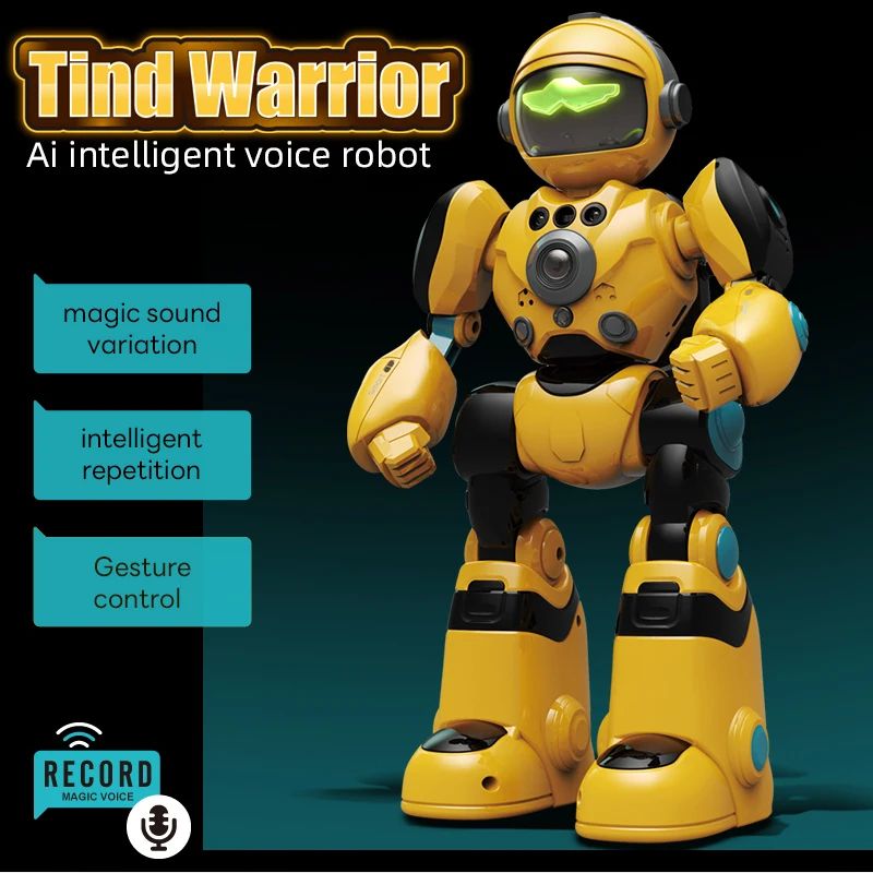 New 2.4G RC robot remote control space robot remote touch ge