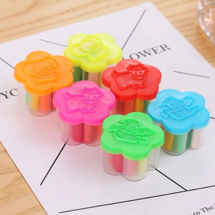 12Colors Playdough Air Dry Plasticine Modeling Clay Educatio