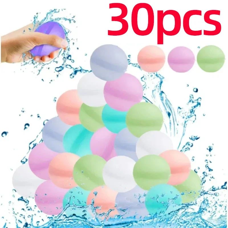 Reusable Water Balloons Toys Quick Fill Self Sealing Water B