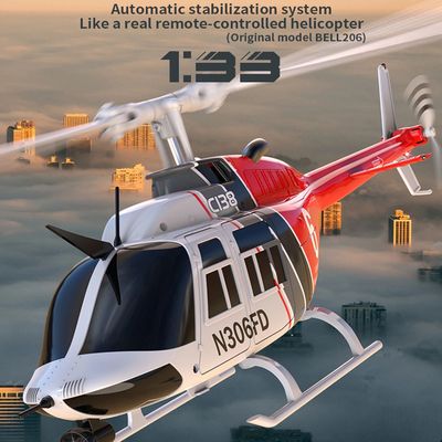 Upgrade C138 RC Helicopter 1:33 Simulation Airplane 4CH Gyro