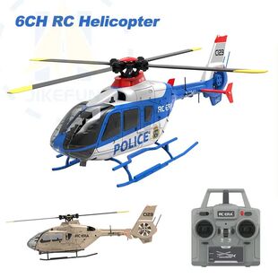 C123 RC Helicopter EC135 6CH Remote Control Airplane Brushle