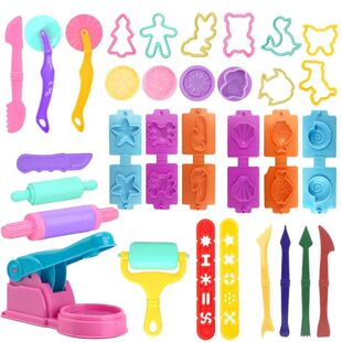 Play Dough Accessories Set for Kids Playdough Tools with Var