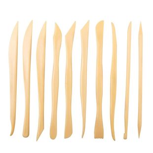 10Pcs/Set Pottery Clay Sculpting Polymer Modeling Carving To