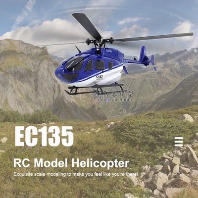 C187 Ec135 1/48 RC Helicopter 2.4GHz 4CH 6-axis Gyro Altitud