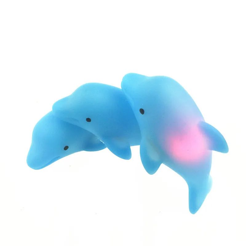 3pcs/lot Lovely Kids Toys Dolphin Shape Children Swimming Wa