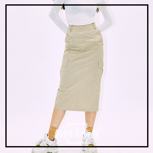 韩国pain or pleasure正品代购韩版时尚简约修身高腰半身裙长裙夏|ruв категории Женская одежда, юбка - от Buy2taobao.com для оказания профессиональной услуги покупки агента Taobao