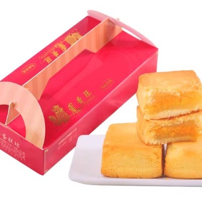 小潘凤黄酥简装台湾糕点