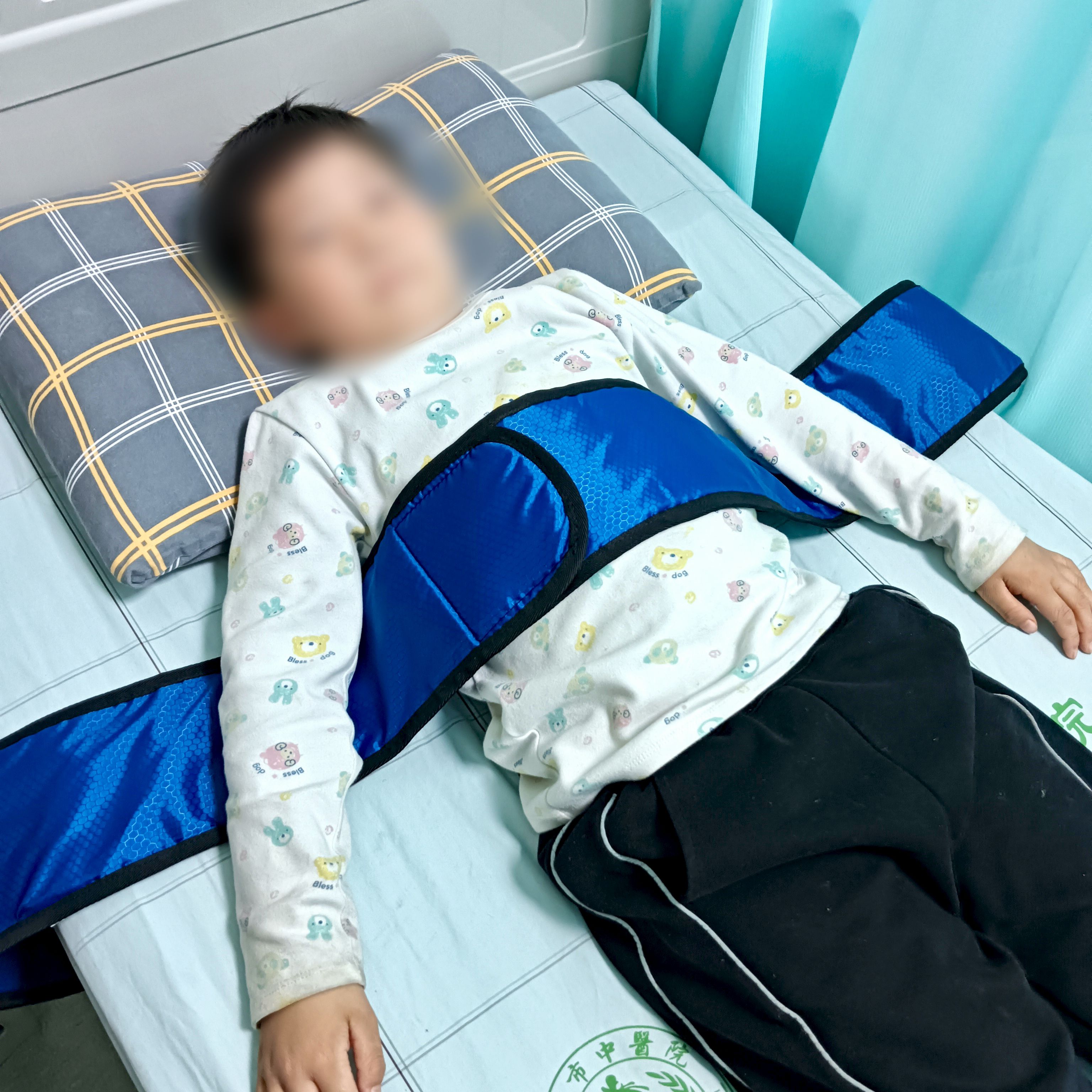 床用固定带魔术贴开合加长可调节防起身老人防摔儿童可用