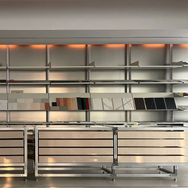 创意咖啡厅玻璃流水台