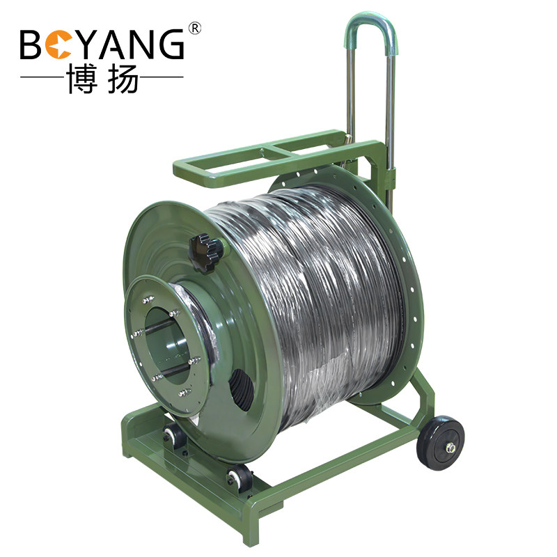 博扬（BOYANG）单模六芯室外TPU野战光缆铠装防水基站通信野外拉