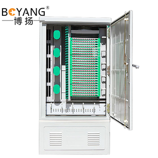 博揚(yáng) 盒式 室外光纜交接箱 光纖配線柜288芯滿配FC熔纖盤 BOYANG