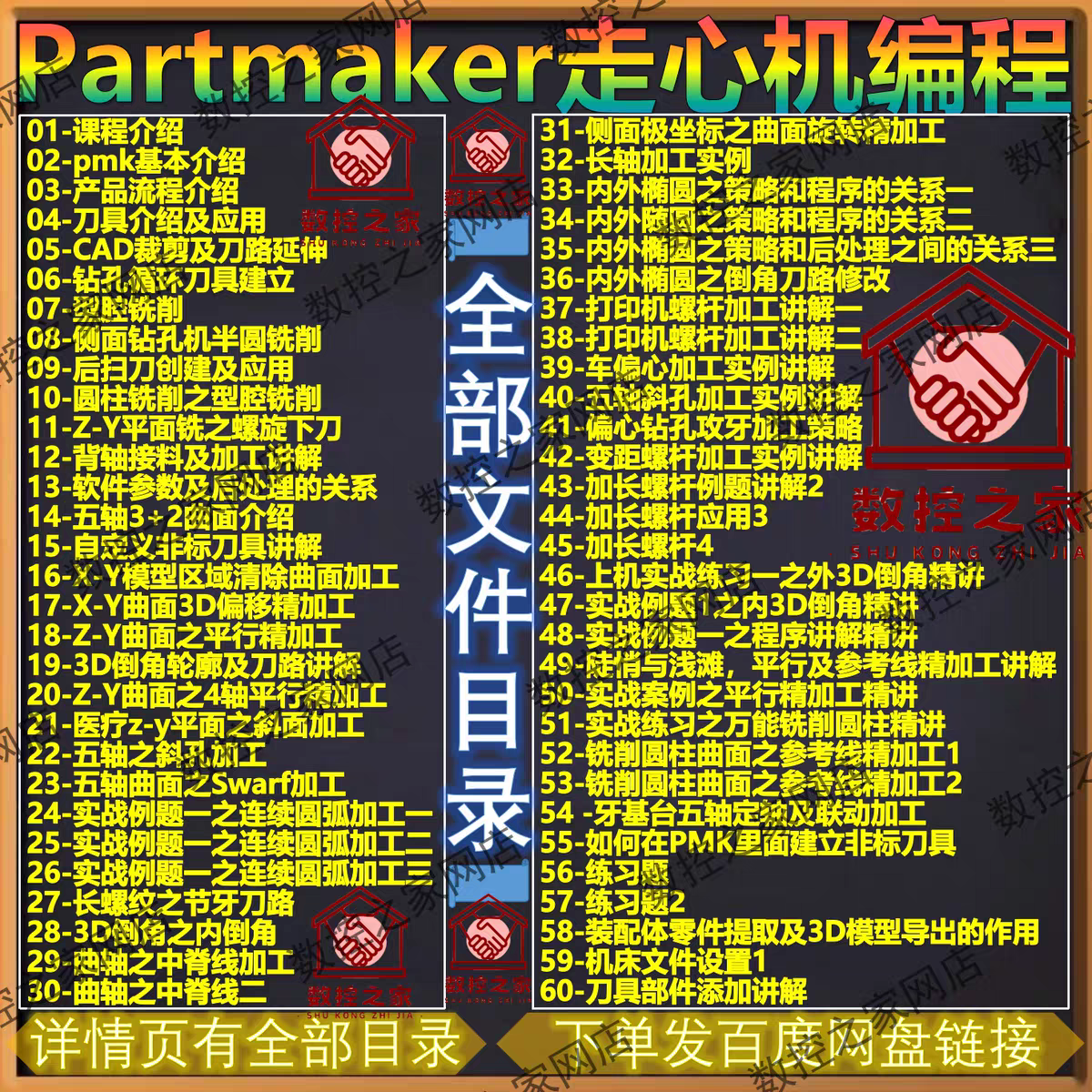 Partmaker2020走心机软件编程自学视频教程 PMK2024