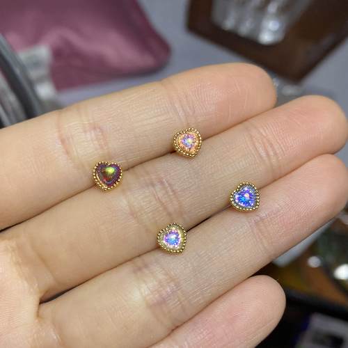 inscctattoo亮晶晶甜妹耳骨钉