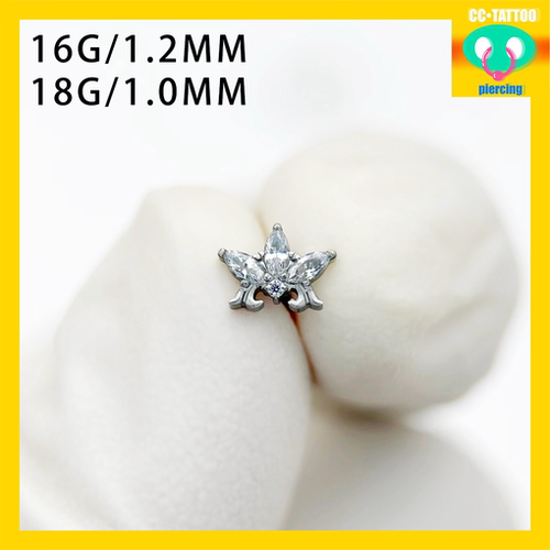 水晶冠钛合金高抛光5A锆石