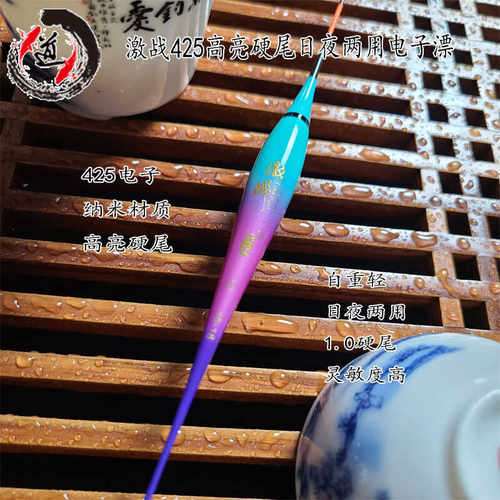 纳米征道电子漂高亮日夜两用硬尾