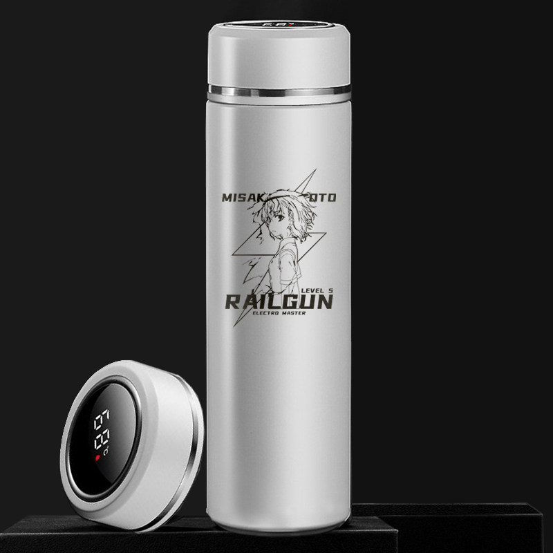 御坂美琴不锈钢保温杯电磁炮水杯