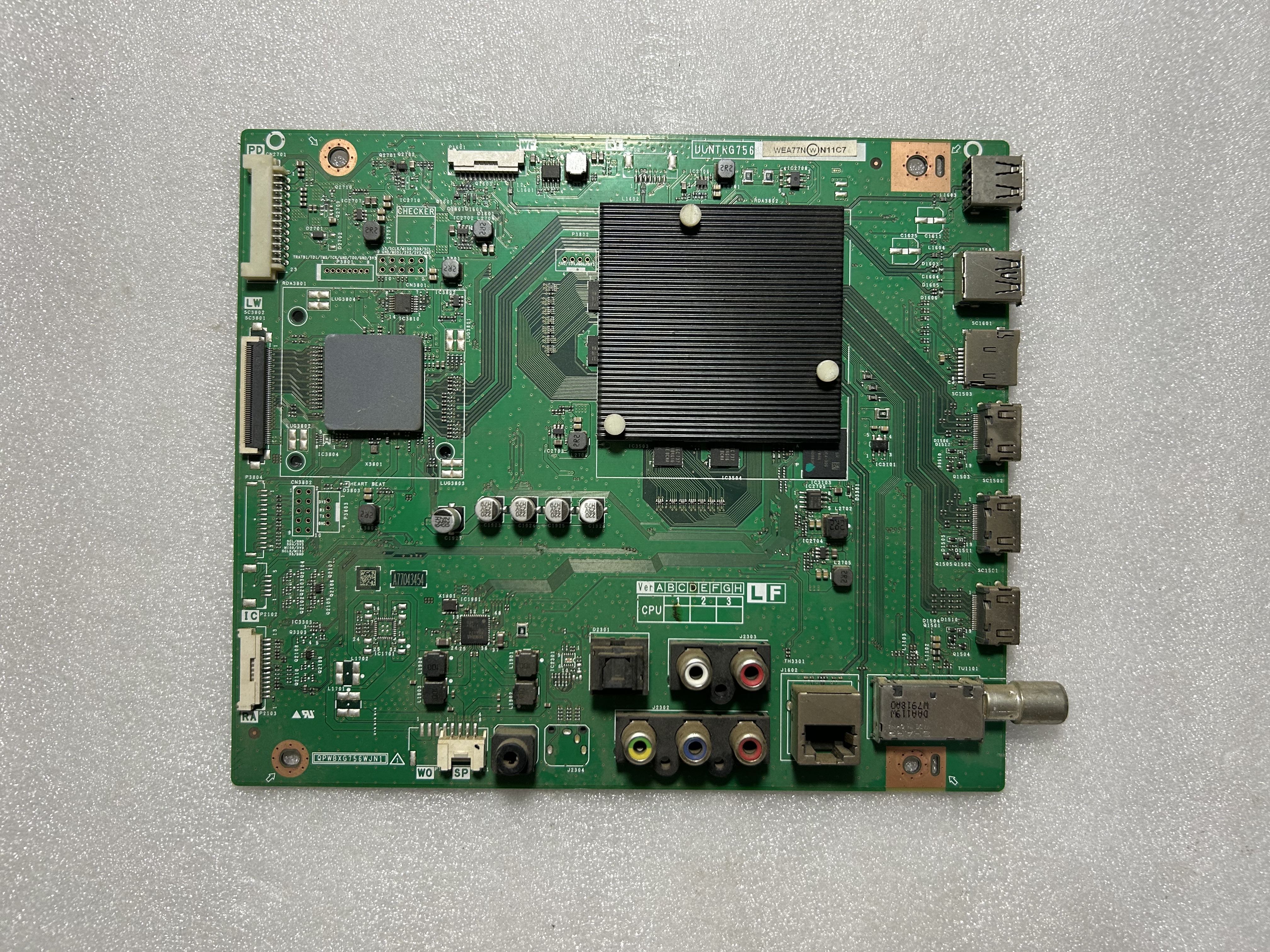 夏普QPWBXG756WJN1主板图片