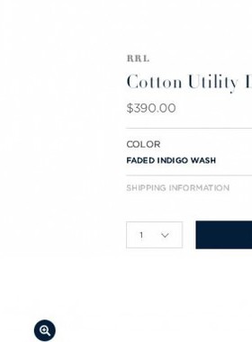 RRL衣酷 Cotton Utility Drawstring Pant美国高端复古DOUBLE RL