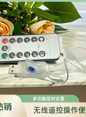 usb彩灯控制器装饰树藤圣诞树灯