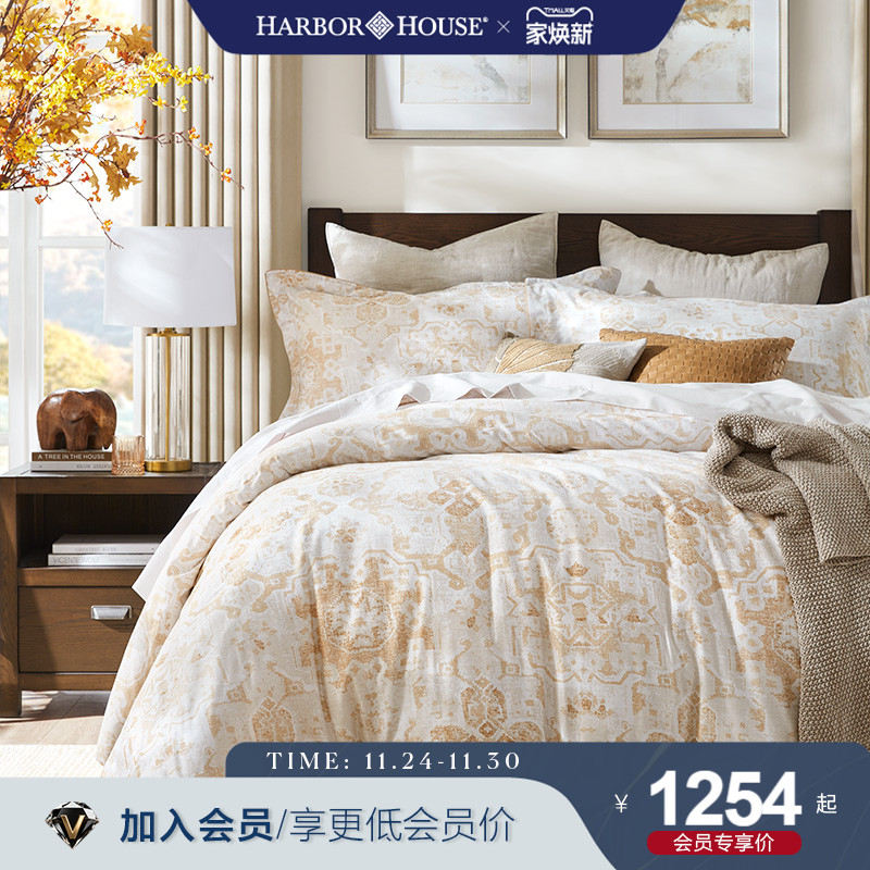 全棉纯棉四件套贡缎磨毛新品