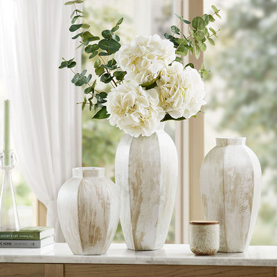 【好物测评专享】HarborHouse陶瓷花瓶Lunar+大开手感牡丹PEONY