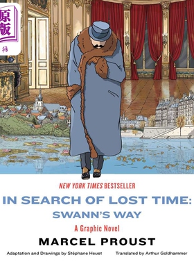 进口原版 *追忆似水年华 图像小说 在斯万家那边 漫画绘本 In Search of Lost Time 英文原版 普鲁斯特 Marcel Prou   W. W. Norto