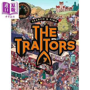 进口原版 *真人秀 背叛者 官方游戏书 电视剧迷 谜题爱好者 Search and Find The Traitors  英文原版 Walker Books   Walker Book