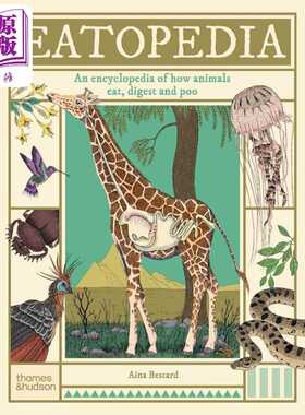 进口原版 *消化系统的百科全书 Eatopedia 英文原版 儿童科普 少儿知识百科绘本图画书 精装自然科学读物 进口童书   Thames and H