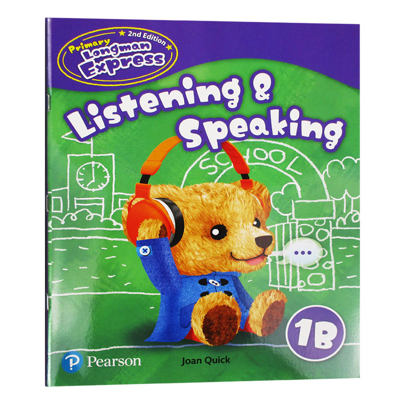 进口原版 培生香港朗文小学英语教材一年级下学期 听说练习册 Primary Longman Expr 英文原版 英文版   Pearson