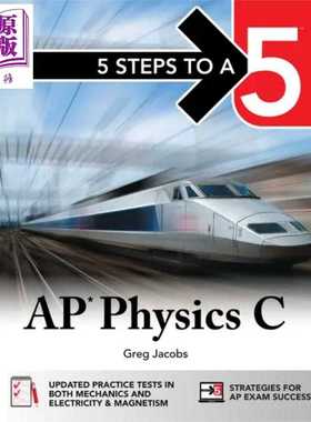 进口原版 *2025新版五步速成系列 AP考试物理C 5 Steps to a 5 AP Physics C Student edition 英文原版图书McGraw-   McGraw-Hill