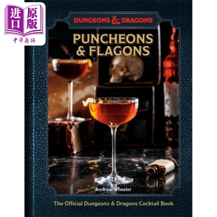 官方鸡尾酒书 进口原版 Random Dungeo Puncheons 骰子与酒杯 Wheeler Flagons 英文原版 and Andrew Official Hous 龙与地下城
