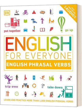 进口原版 人人学英语短语动词用法1000例 英文原版 English for Everyone: Phrasal Verb 英文版 进口英语原版书籍   DK