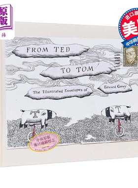 进口原版 *从泰德到汤姆 爱德华 戈里装饰信封集 From Ted to Tom 英文原版 Edward Gorey   New York Review of Books