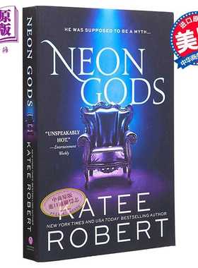 进口原版 *霓虹诸神 暗黑奥林匹斯系列1 Neon Gods 英文原版 Katee Robert 国际流行小说 奇幻小说   Sourcebooks