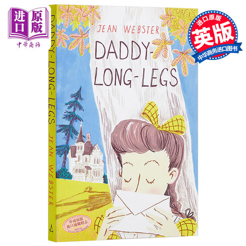 进口原版 *长腿叔叔 英文原版 Daddy-Long-Legs 经典儿童文学 儿童小说   Alma Classics